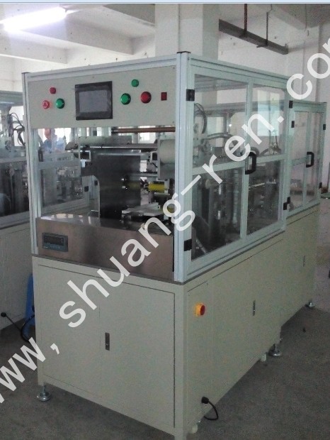 鋁殼鋼(gang)殼自動(dong)貼膜機(ji)